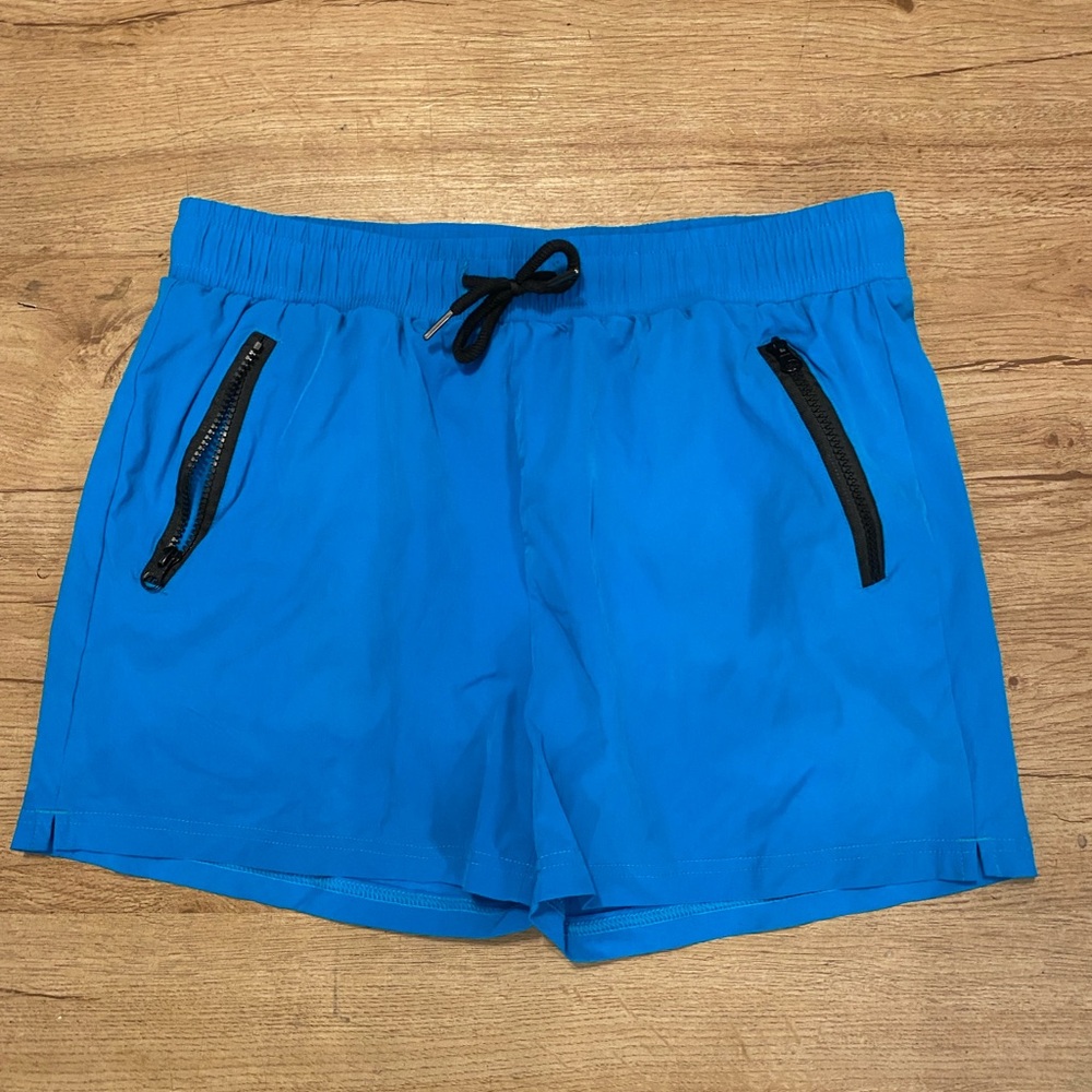 Men's Blue Swim Trunks